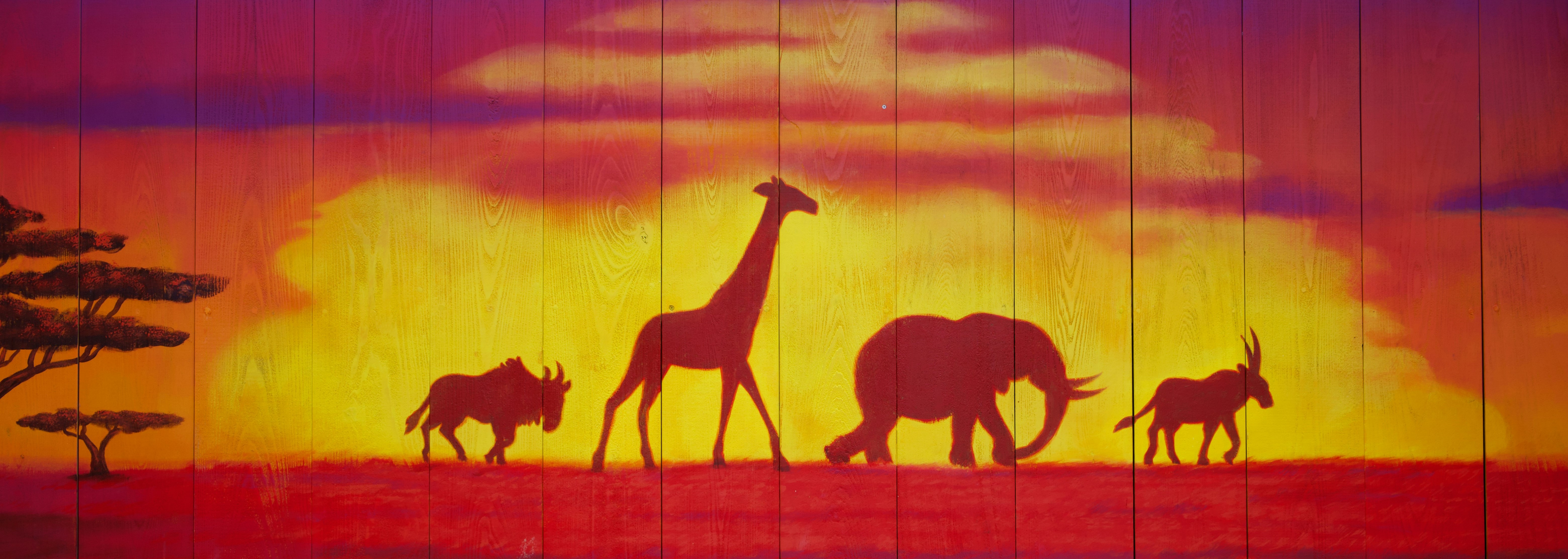 Cartel promocional con parte de la imagen de El Rey León.