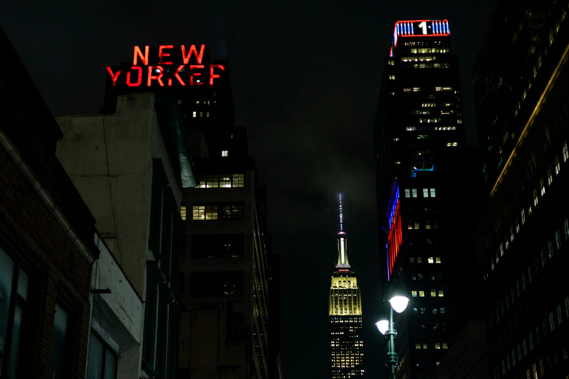 New York by night.