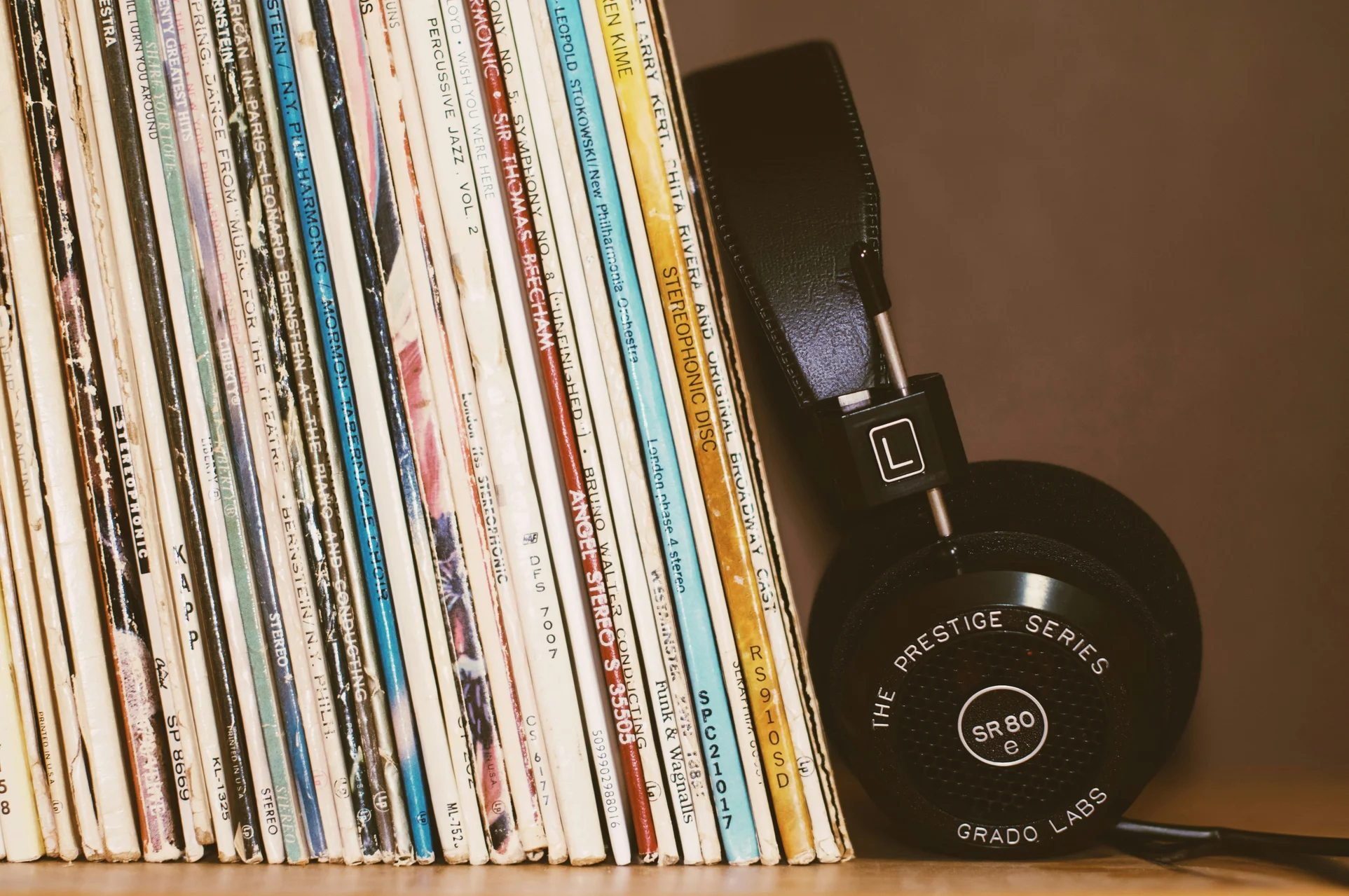 Colección de vinilos.