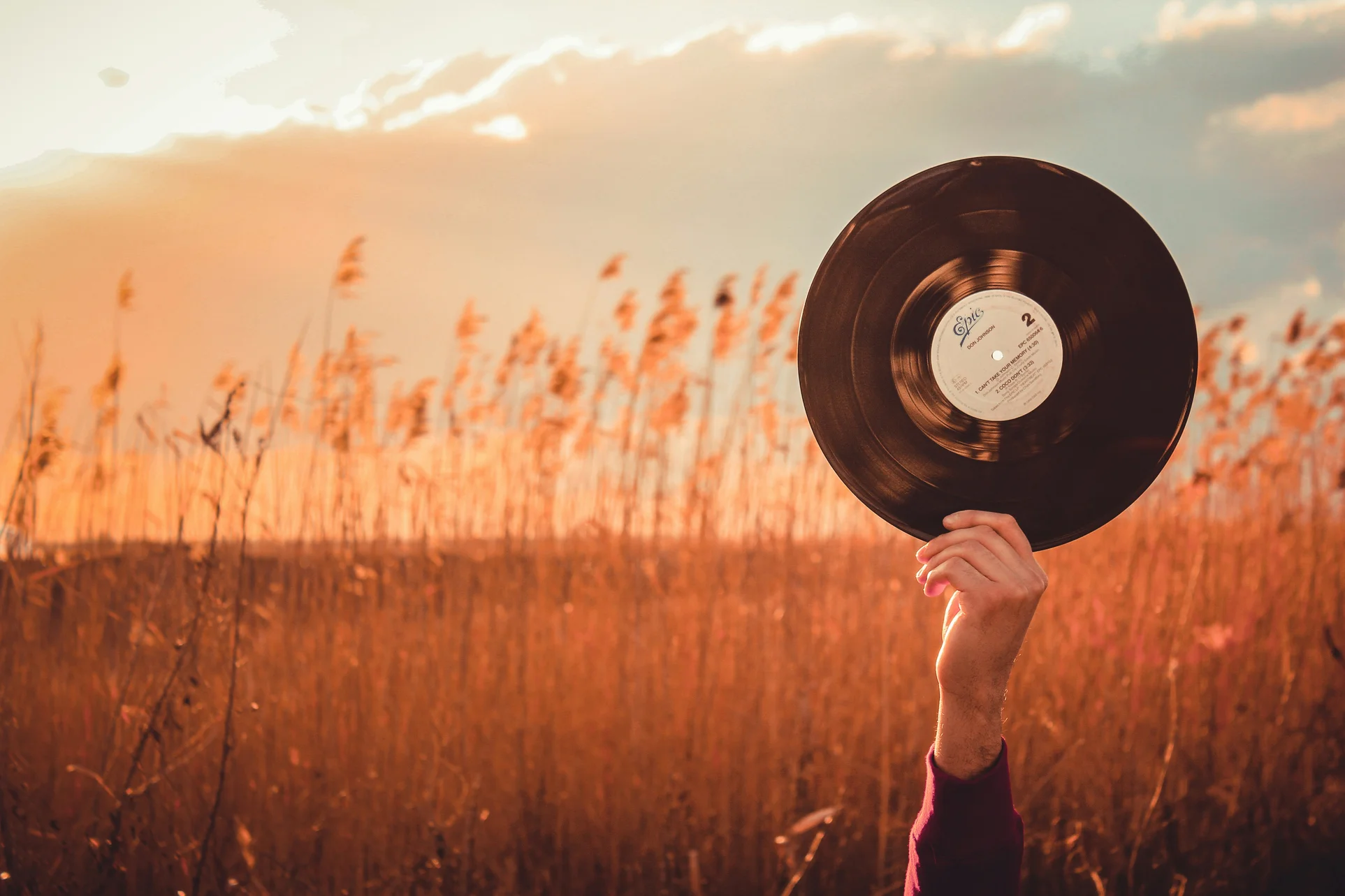 Disco de vinilo.