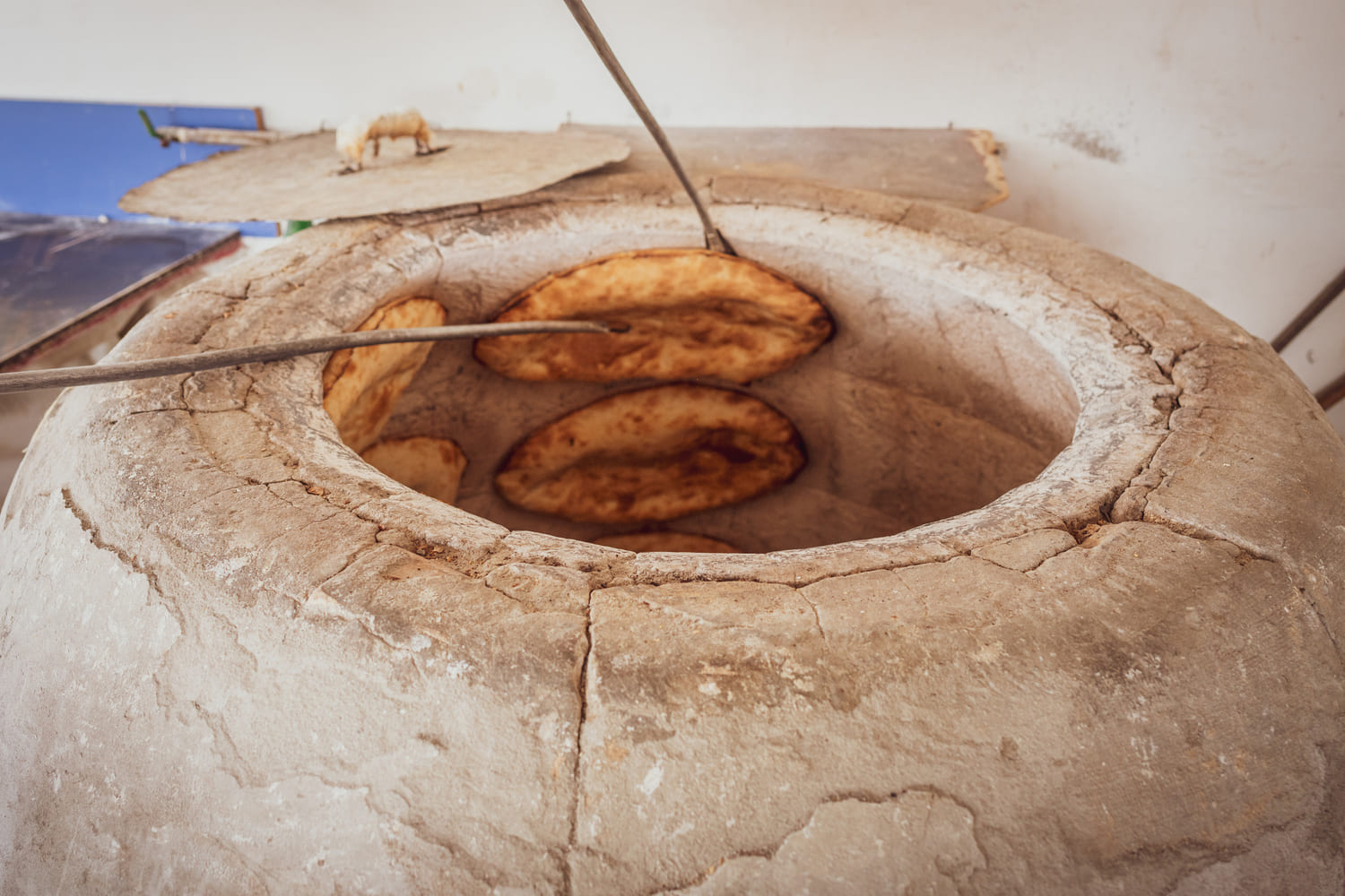 Comida georgia Khachapuri