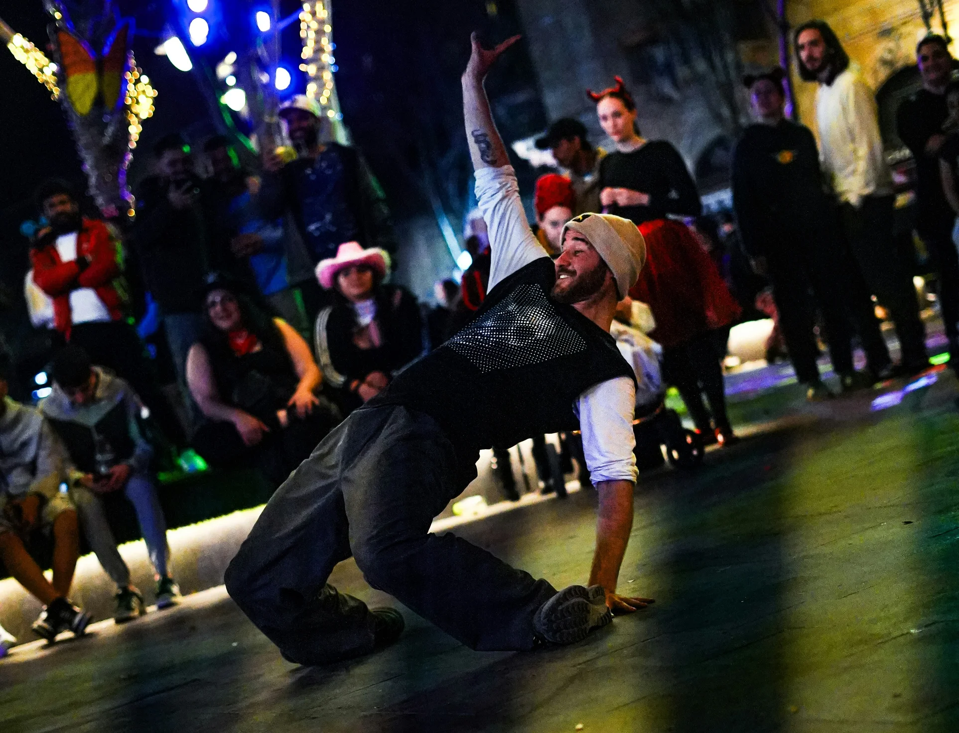 Hip hop, baile y estilo baggy.