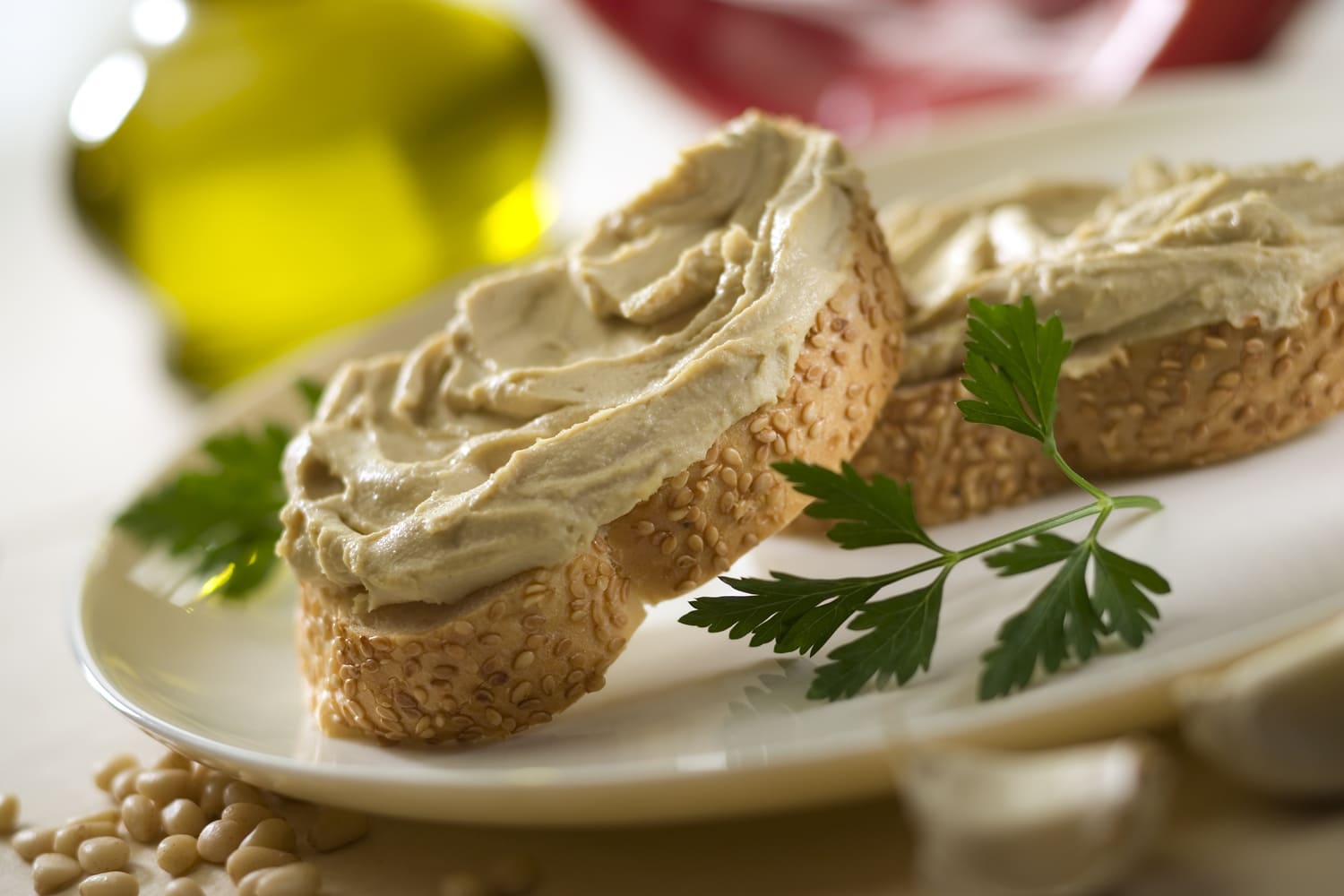 recetas de primavera hummus