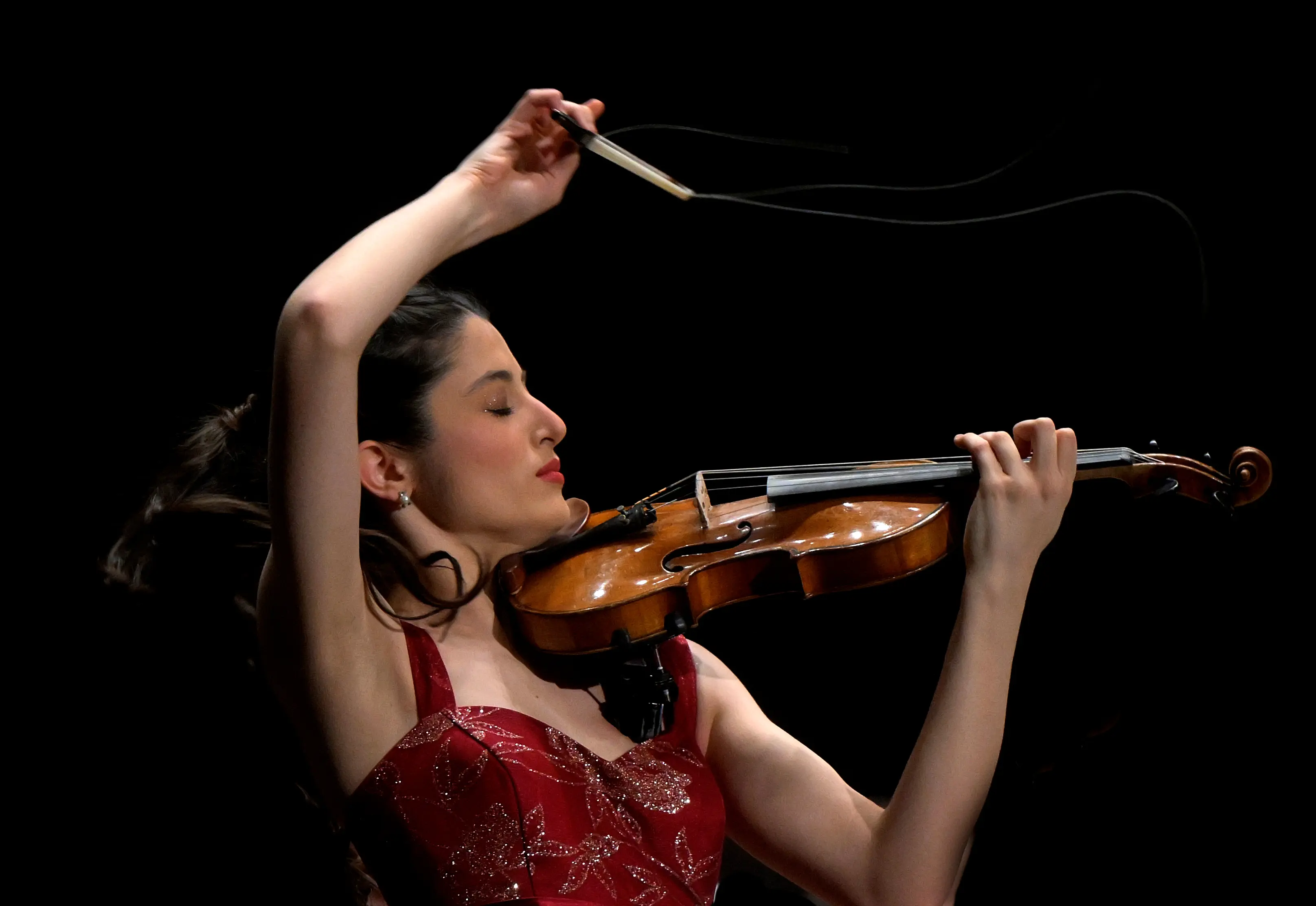 María Dueñas, desde Granada a las altas esferas del violín