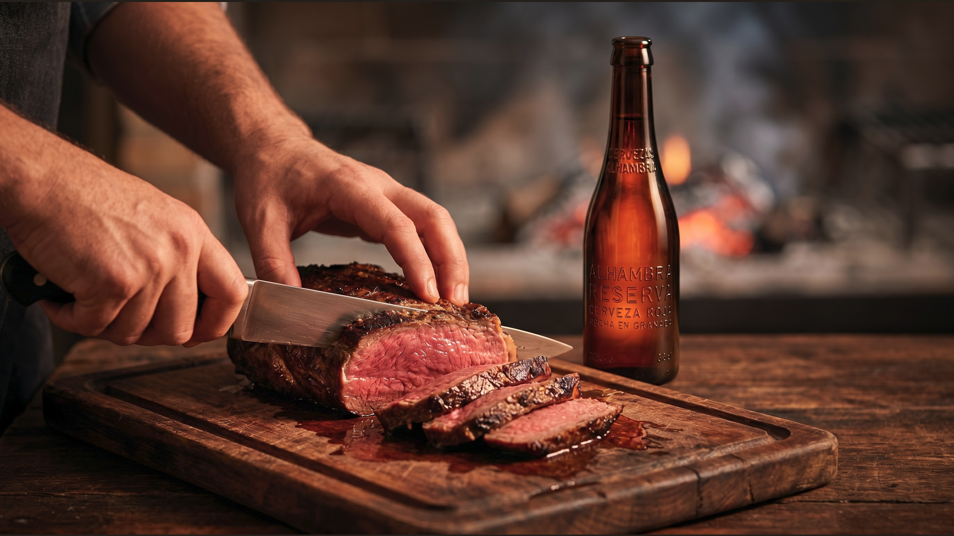 Alhambra Reserva Roja y carnes a la brasa: por qué este maridaje funciona